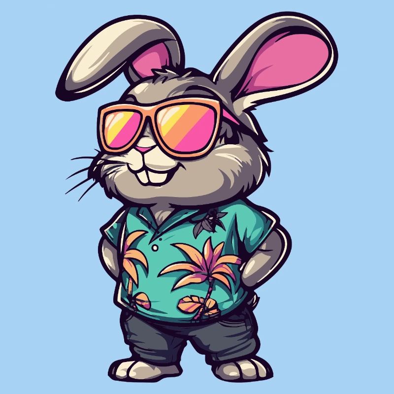 Bunny Comic Holiday