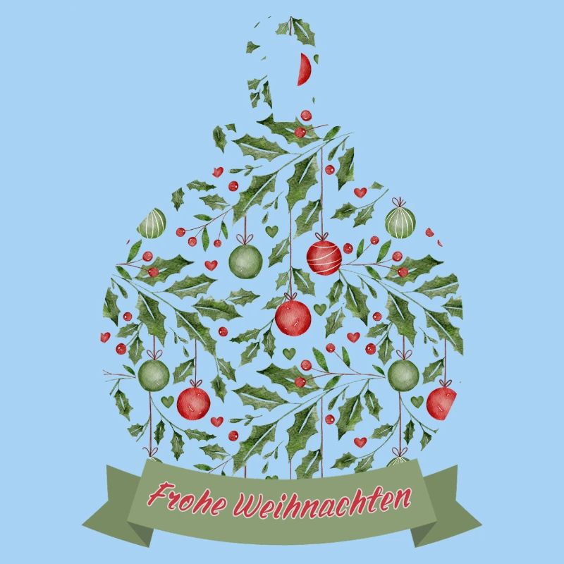 Boule de Noël avec texte Joyeux Noël