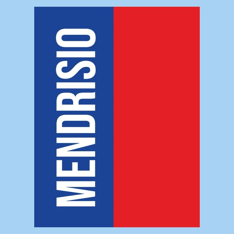 Mendrisio Blau Rot Vertical