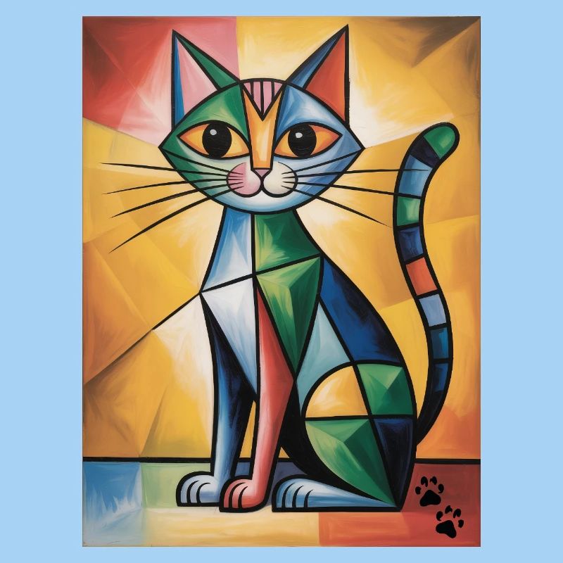 katze kubisch
