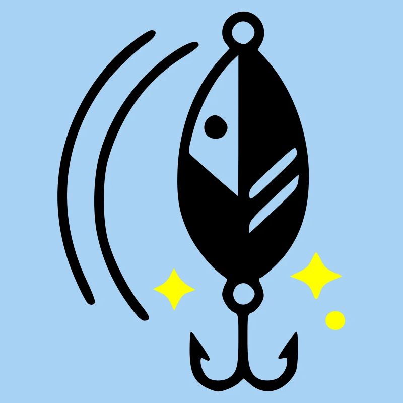 Fishing Lure Turn Signal Hook Icon