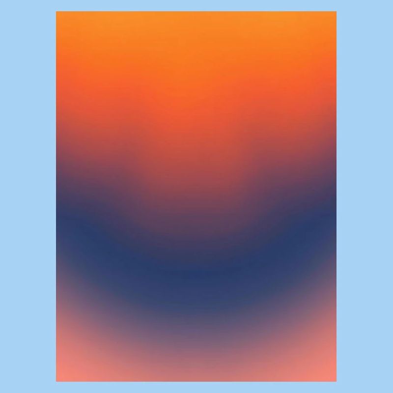 Mitternachts-Glut-Gradient