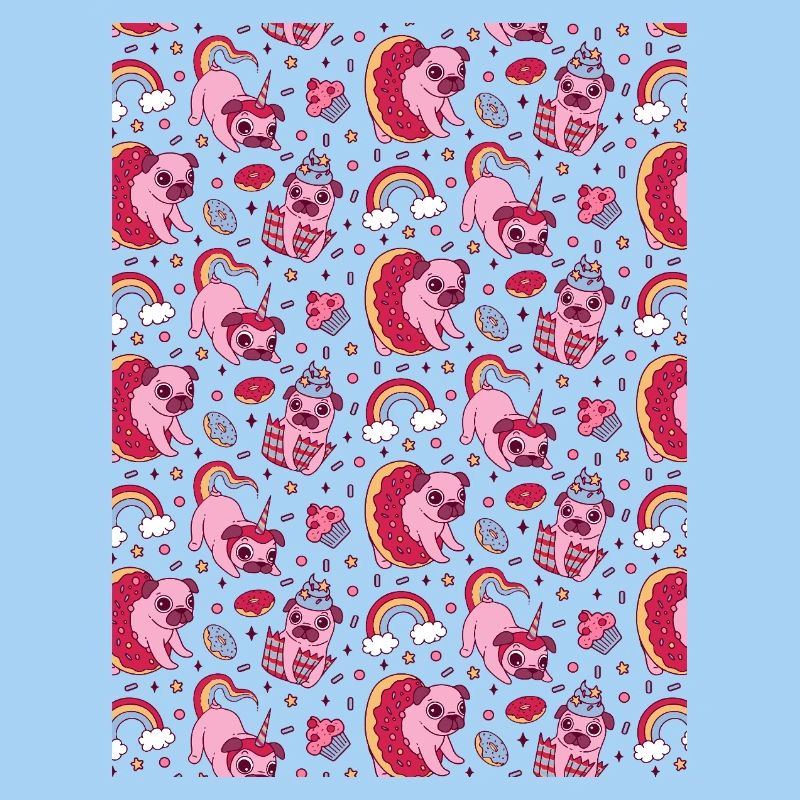 Cute Dog Pattern for Dog Lovers