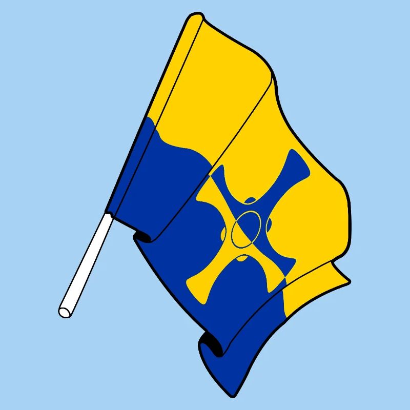 Flagge von Durham