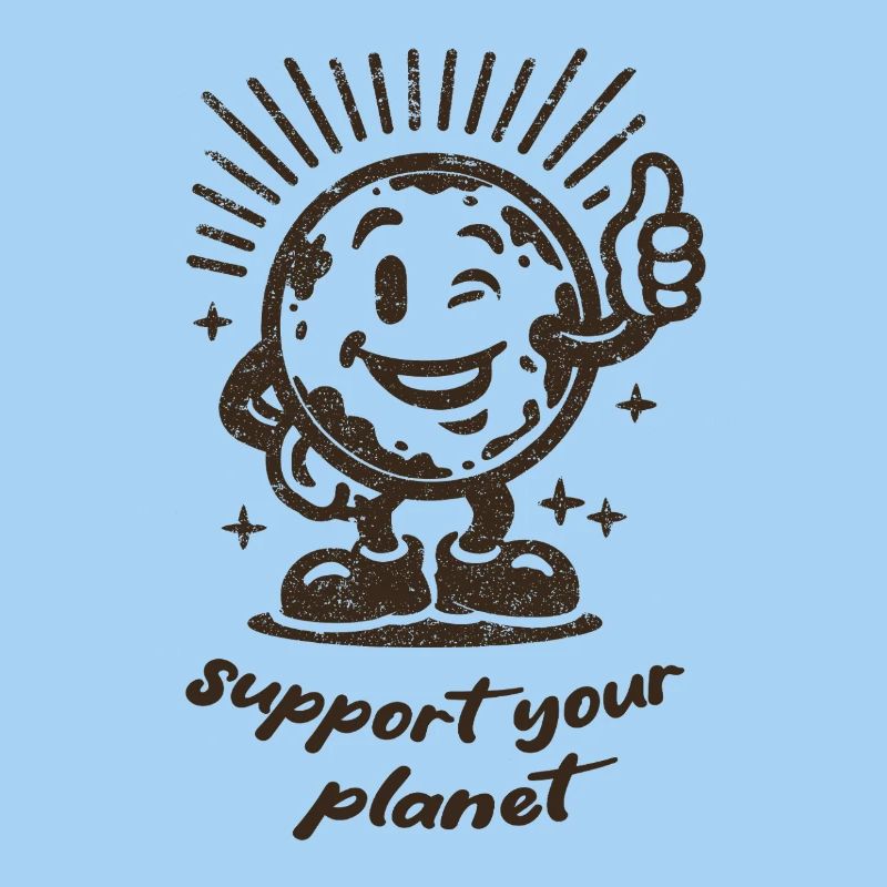 Support Your Planet Motiv
