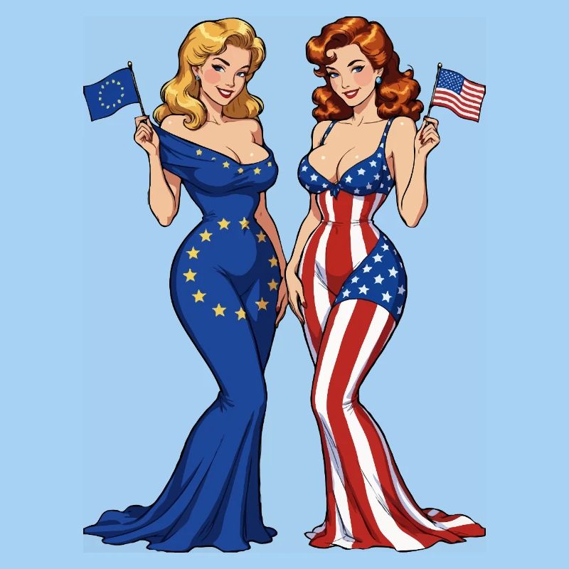 Patriotic Duo EU vs US
