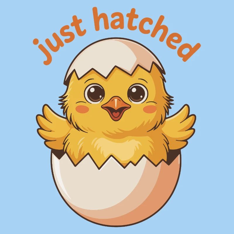 Freshly hatched chick