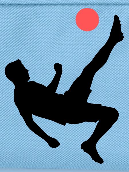 Dynamic overhead kick football