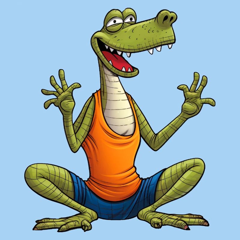 Eidechse Yoga