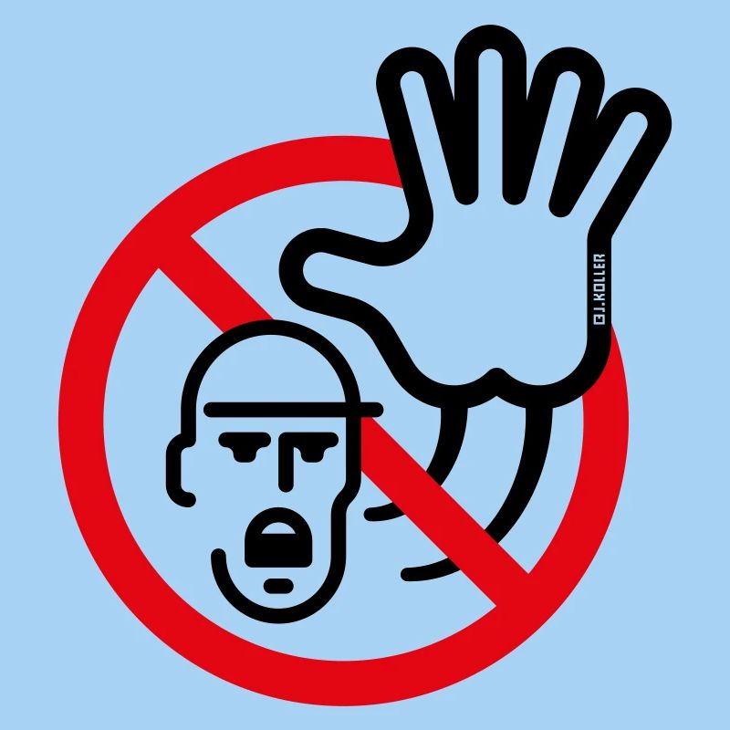 Panneau d’avertissement / avertissement / interdiction (symbole / 2C)