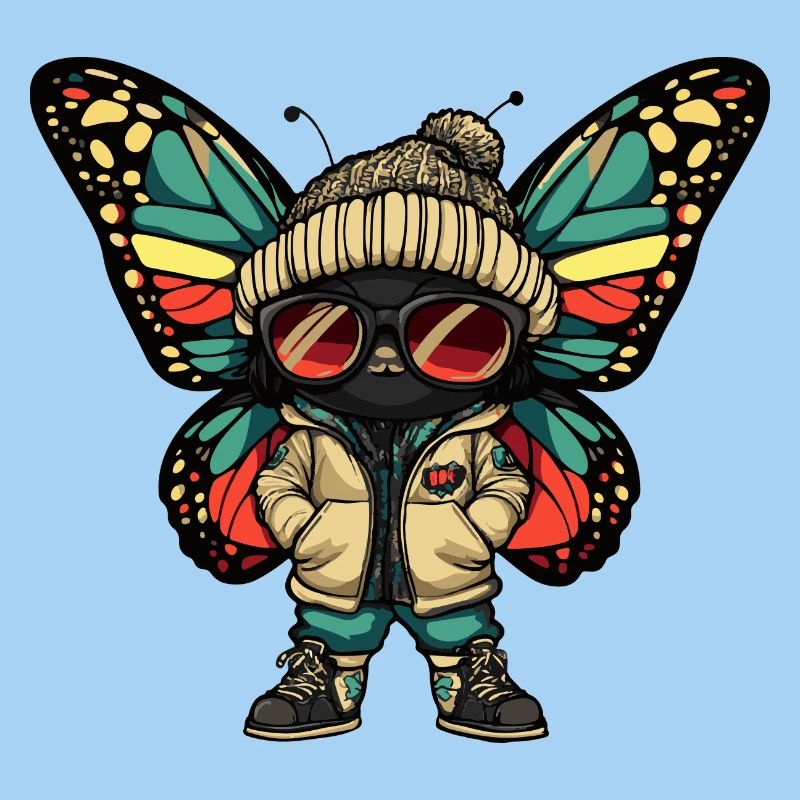 Papillon Hiver