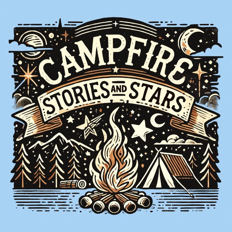 Histoires et étoiles du feu de camp