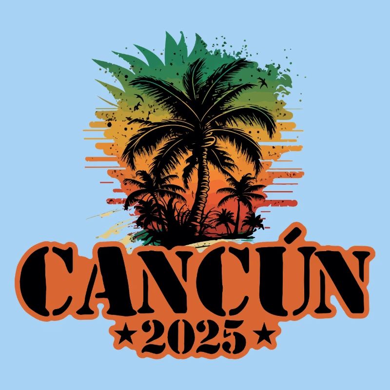 Cancun 2025 Palmen