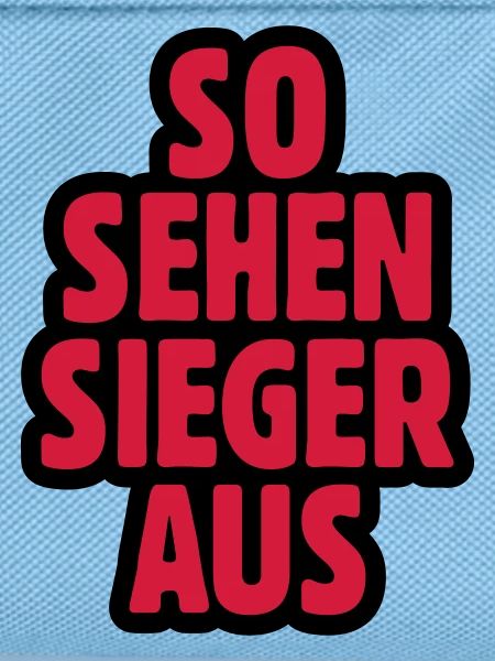 SO SEHEN SIEGER AUS