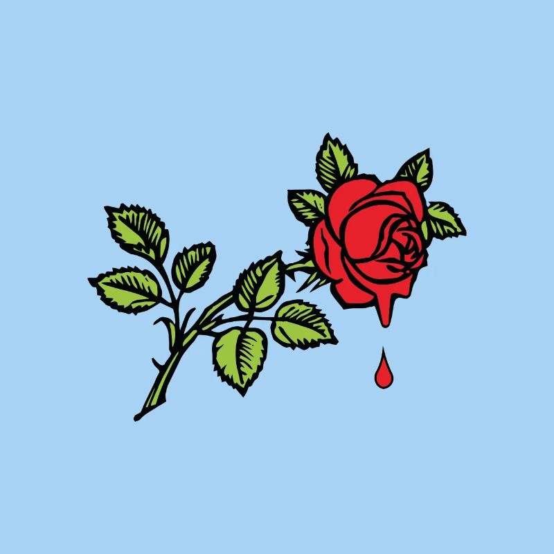 Bleeding Rose