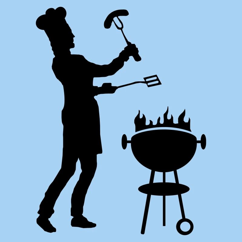 Freizeit - Mann Grill