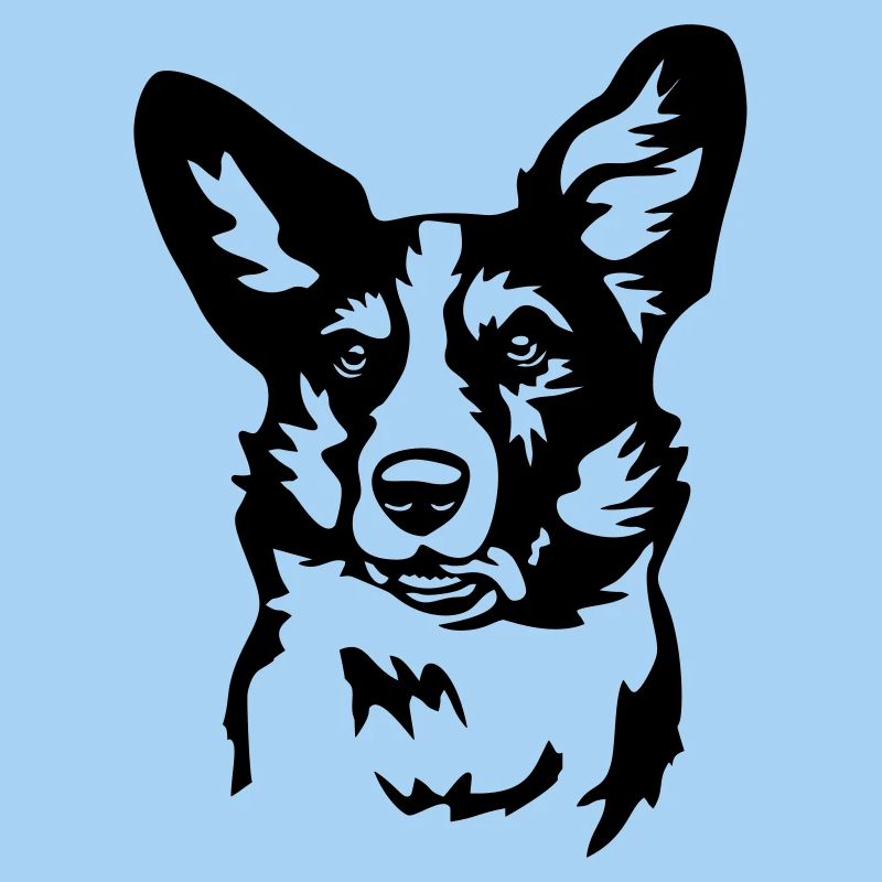 Welsh Corgi head