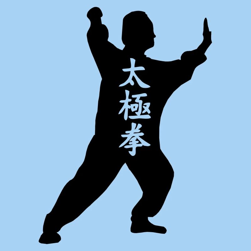 Schattenfigur Taichi