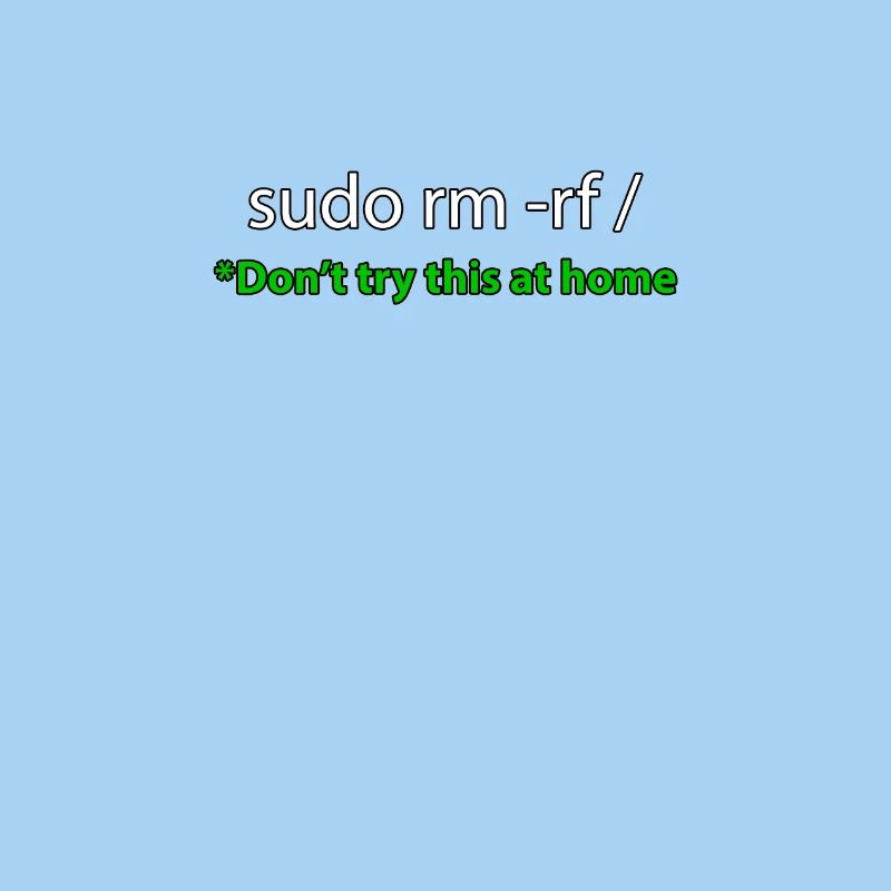 Sudo Command Joke Tee