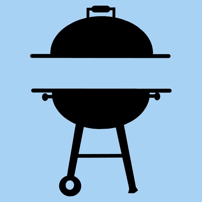 Emblème du monogramme BBQ