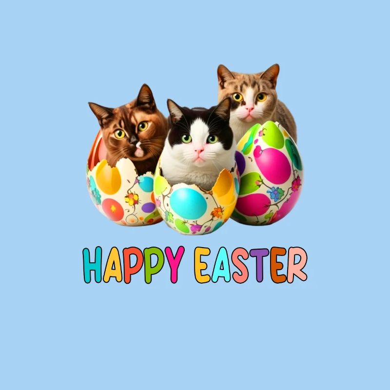 Kittens and Easter Eggs Parade