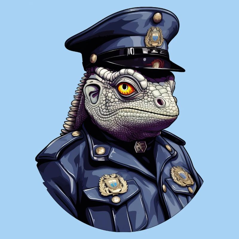 Chamäleon Polizei