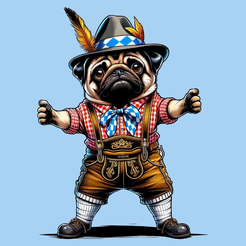 Mops Hund Bayern