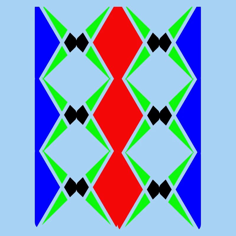 Design unique multicolore