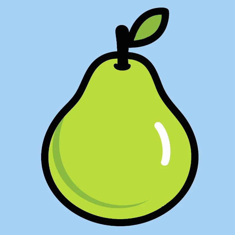 :: A pear on a T-shirt ::