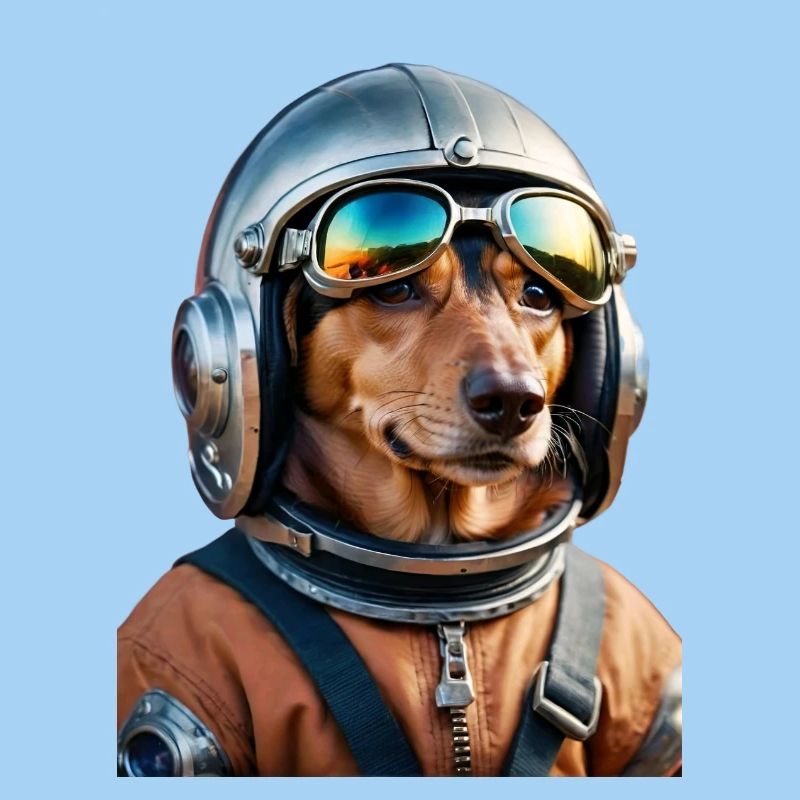 Teckel de l’espace | Chien dans l’espace