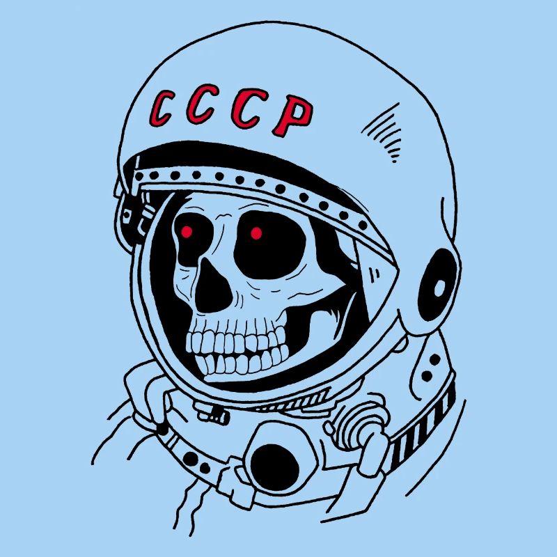 Soviet astronaut skull
