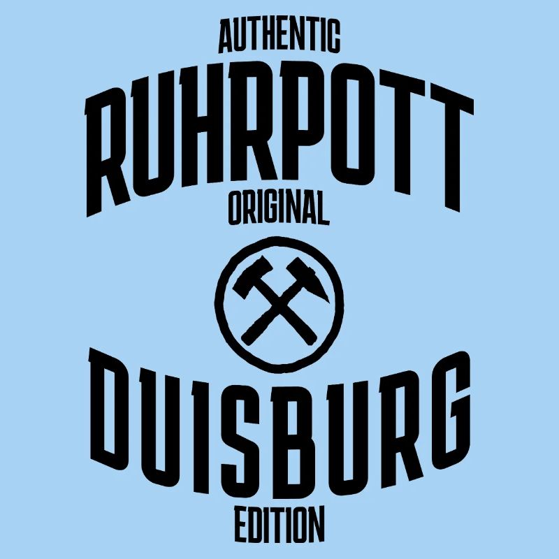 Authentique édition originale de Duisbourg de la Ruhrgebiet