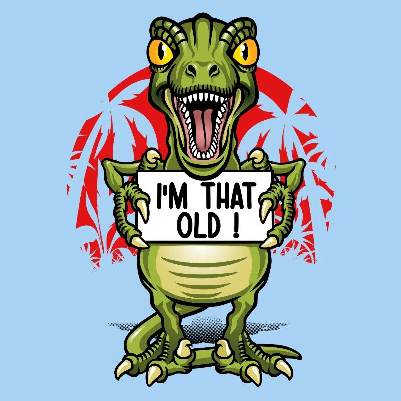 Ich bin ein alter Dinosaurier