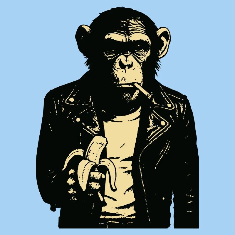 Bananen-Rebellenaffe