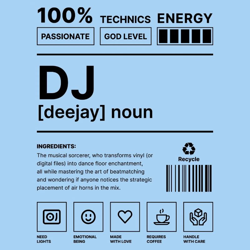 Deejay Vibes Black