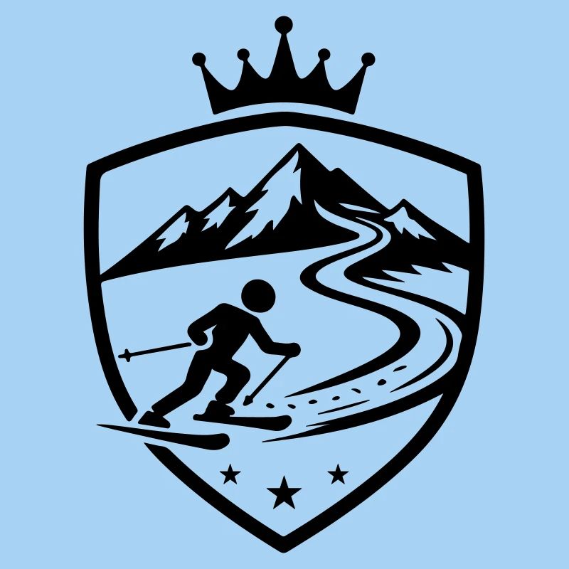 Ski Piste Wappen