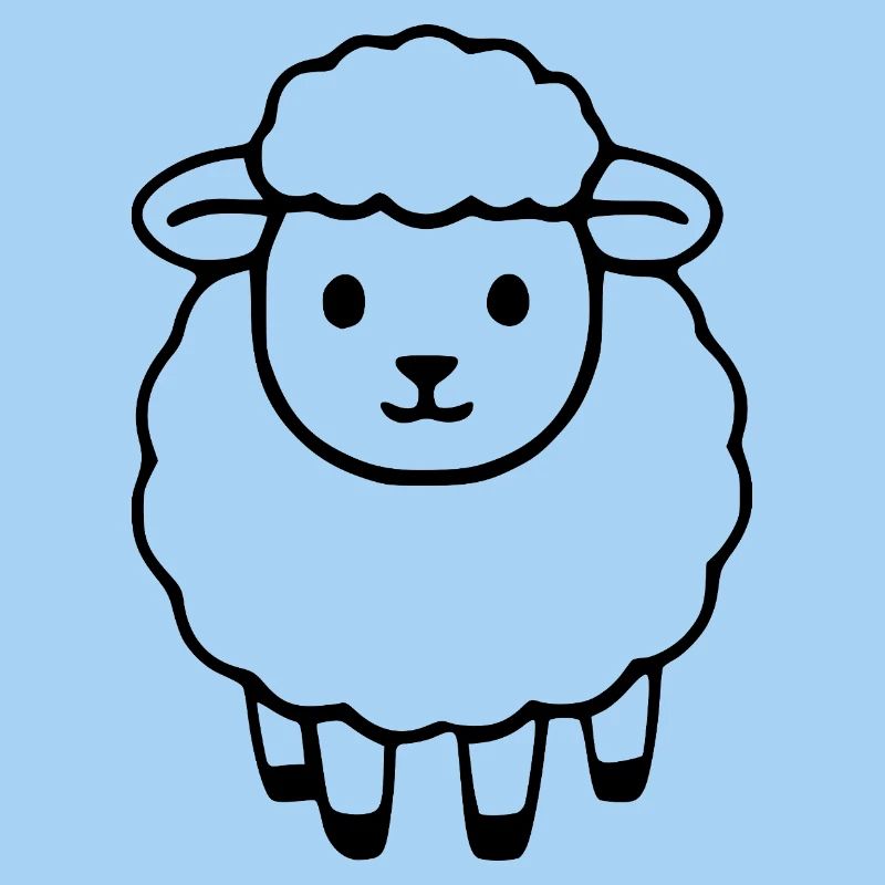 Schaf Schäfchen Lamm