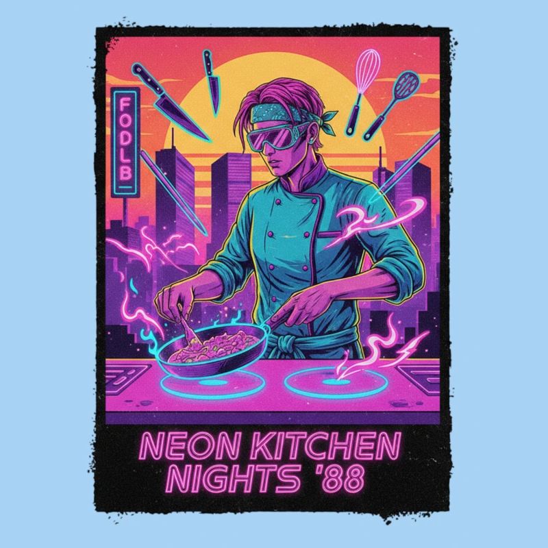 Cuisine Retro Wave