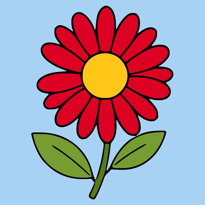 Fleur rouge Fleur rouge Fleurs
