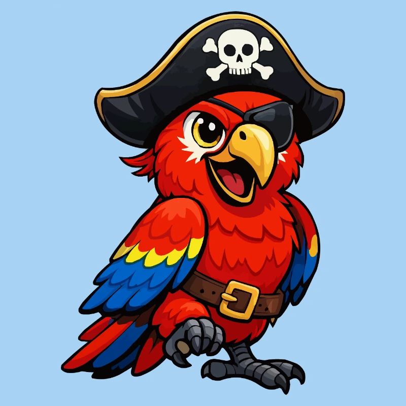 Parrot Pirate