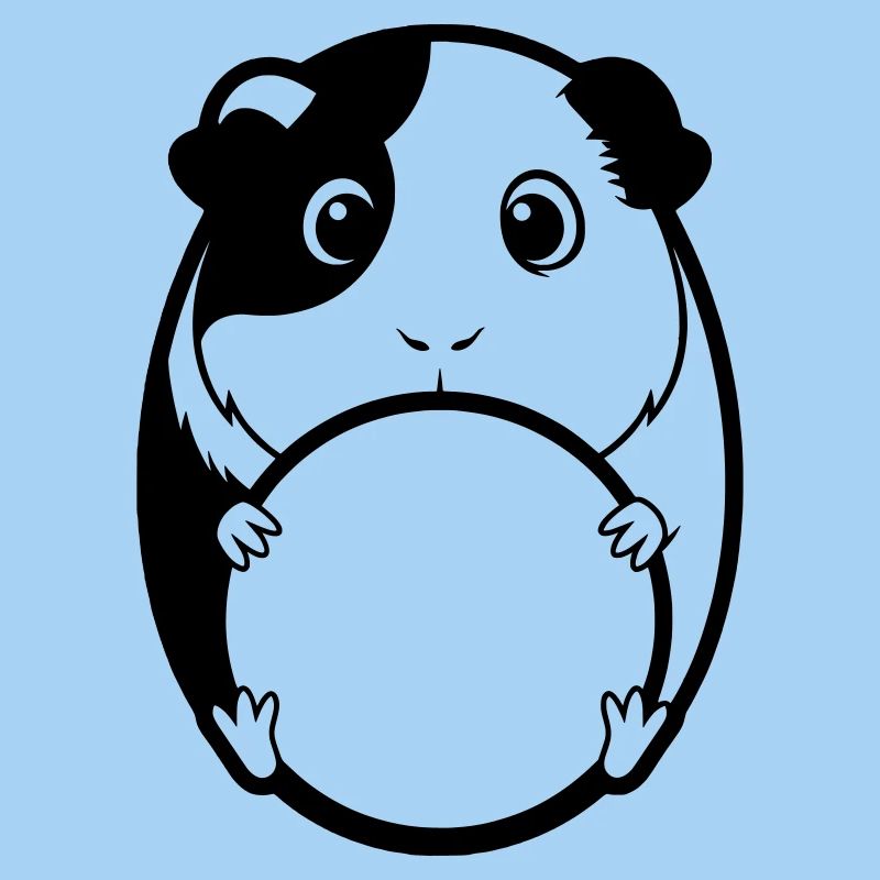 Dickes Meerschweinchen Comic