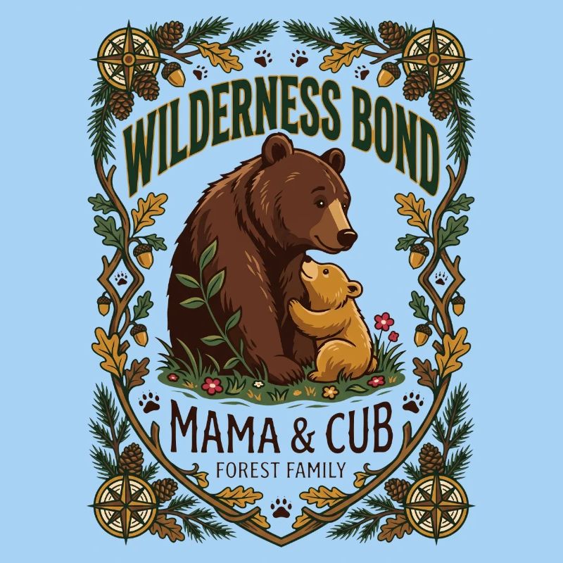  Mama Bear & Cub