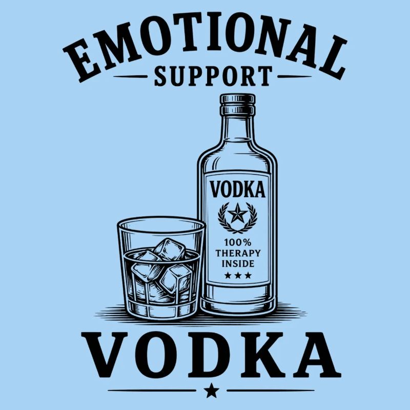Vodka de soutien émotionnel