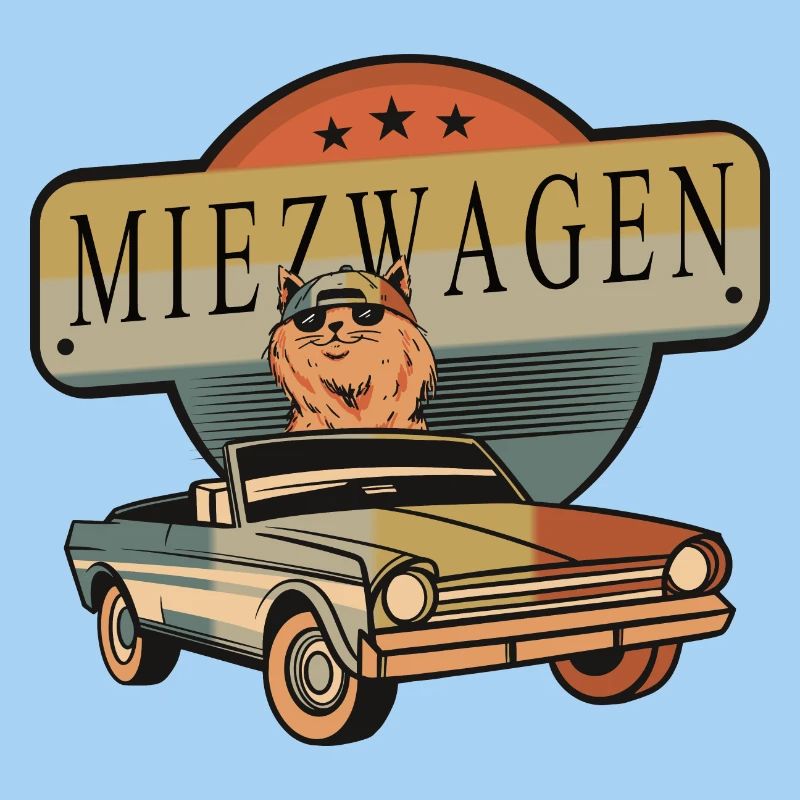 Coole Katzen Auto