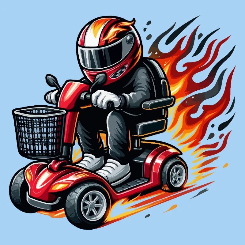 Scooter de course