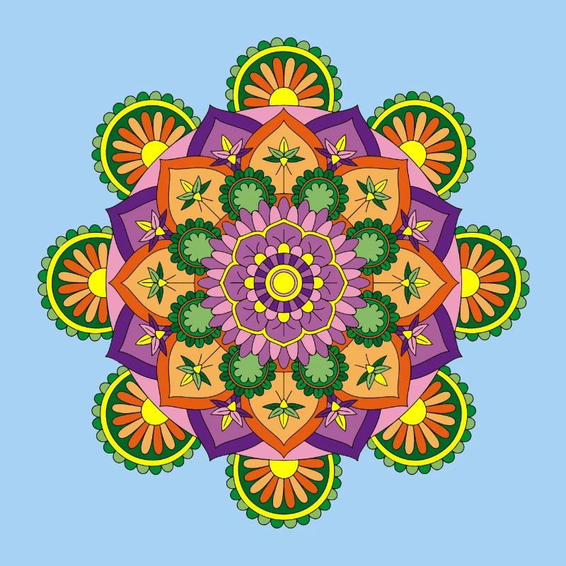 Fleurs Mandala