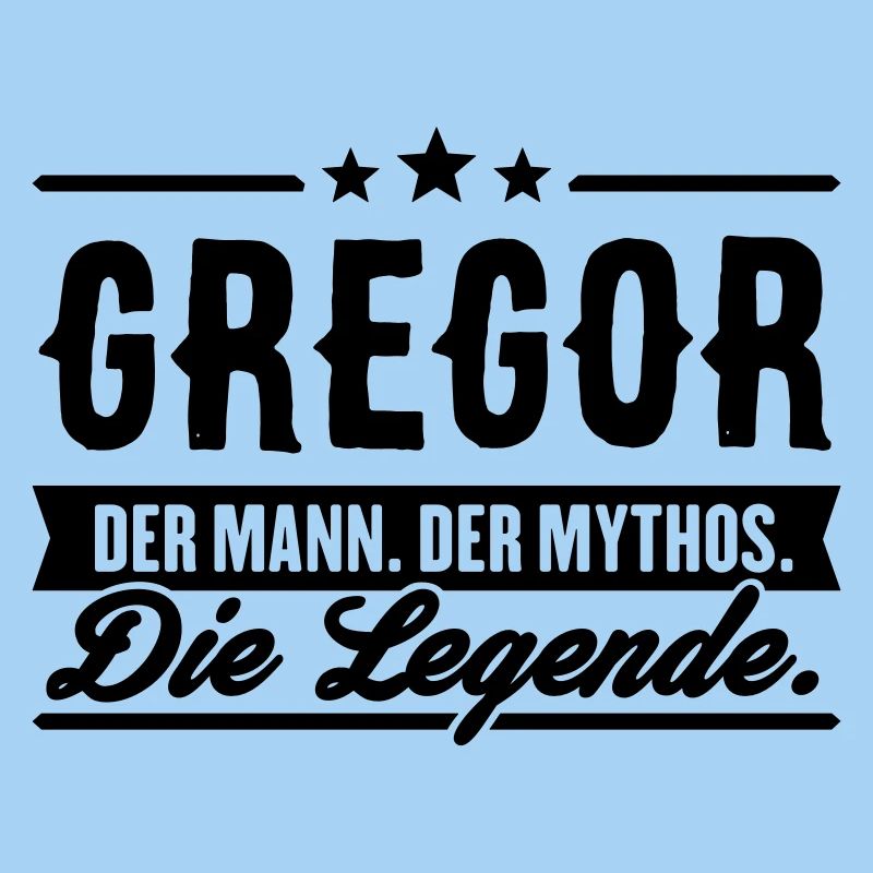 Man Myth Legend Gregor