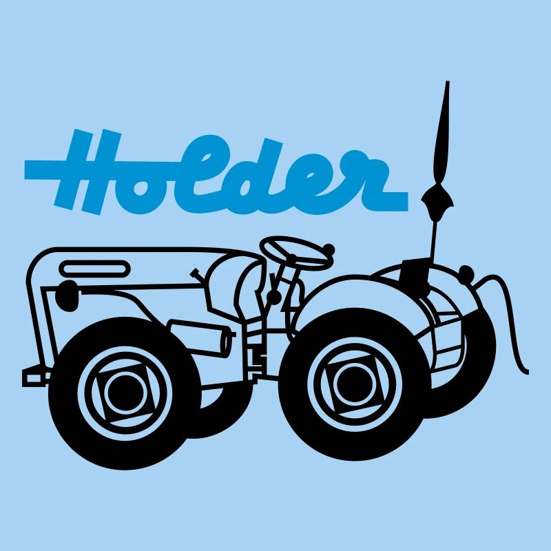 Holder mit Schriftzug