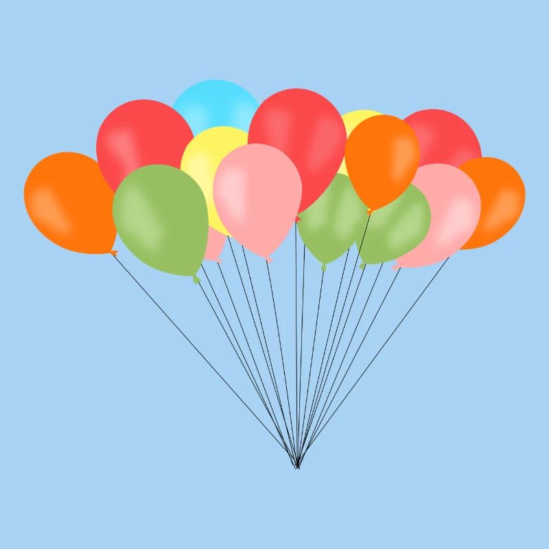 bunte ballons