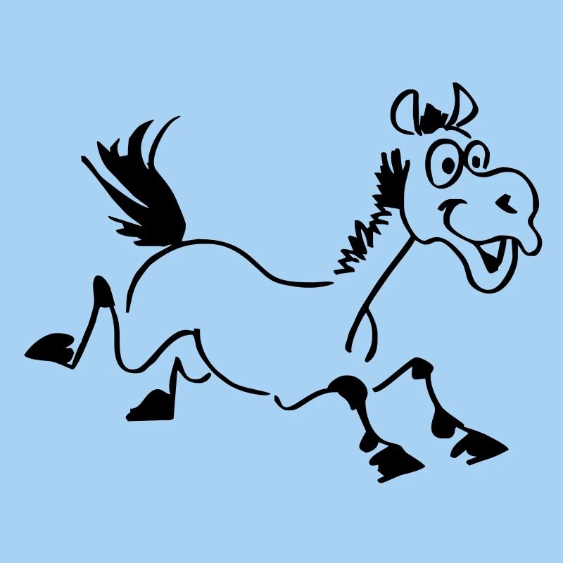 Funny horse